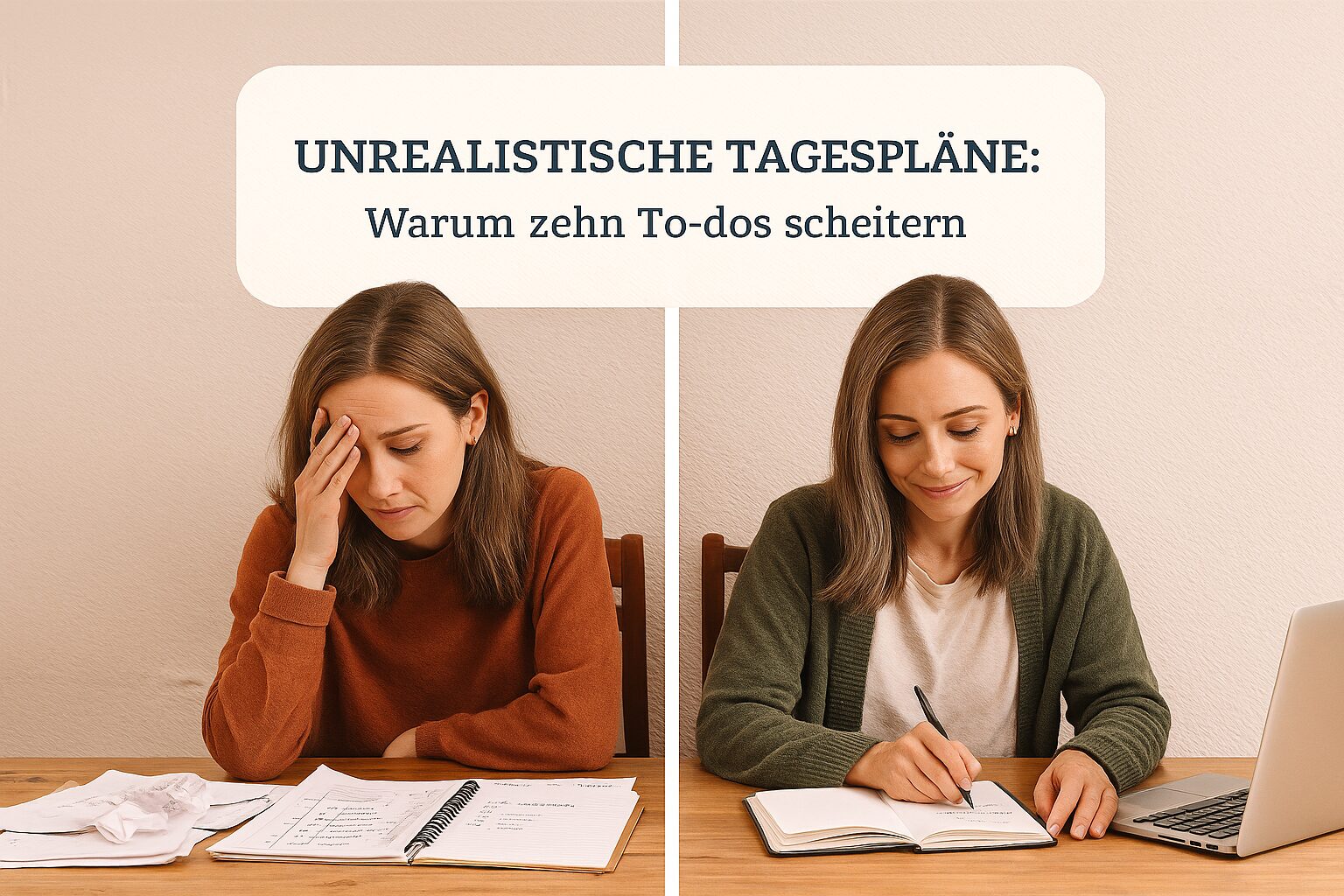  Goldener Spiegel in einer Hand, zeigt den Text „Was siehst du in dir? Bin ich chaotisch oder strukturiert?“ Symbol für Selbstreflexion und Perspektivwechsel.