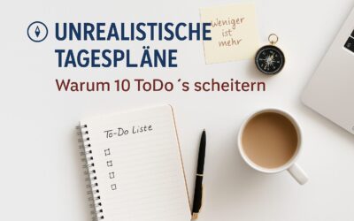 Unrealistische Tagespläne: Warum 10 ToDo´s scheitern!