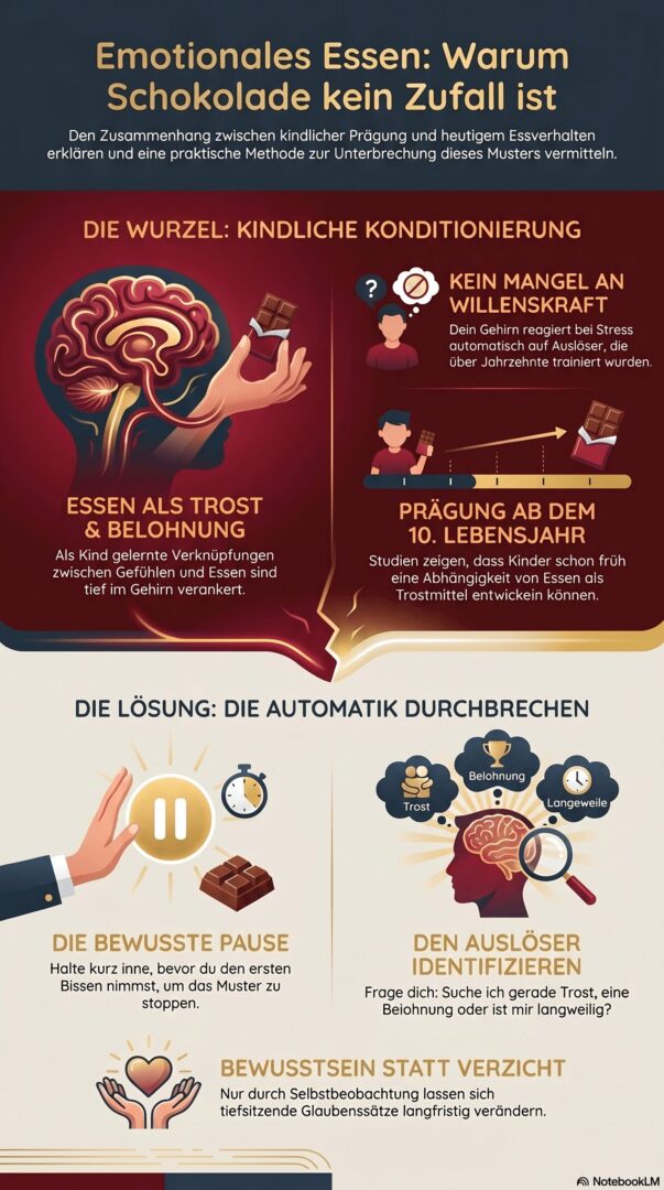 Frau sitzt am Tisch und blickt in ein Planungsbuch mit den Spalten Monat, Woche und Fokus – ruhige Szene für realistische Alltagsplanung